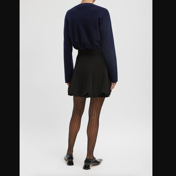 Tibi Wren Crepe Knit Skirt Size 0 NWT - Picture 8 of 8